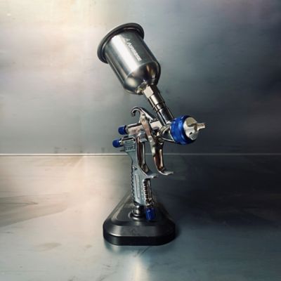 Image showing  20 in. Pneumatic Industrial Touch Up HVLP Spray Gun, Metallic Finish, Tip Size 1.1, Mid-Pro Mini Body