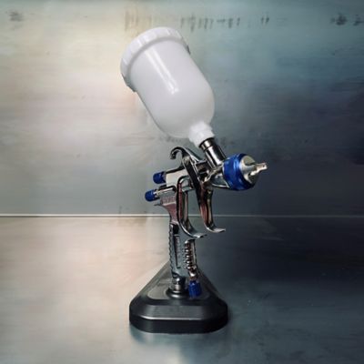 Image showing  20 in. Pneumatic Industrial Touch Up HVLP Spray Gun, Metallic Finish, Tip Size 1.1, Mid-Pro Mini Body