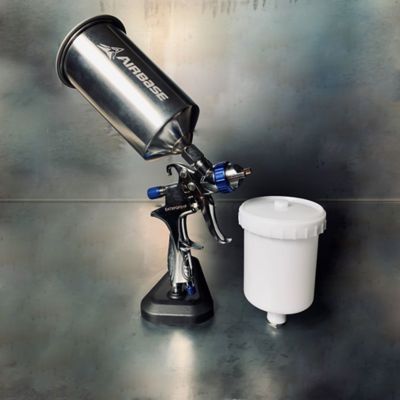 EMAX 23 in. 1.8 Tip Size Pneumatic Industrial Solid Finish Primer/Surface HVLP Spray Gun