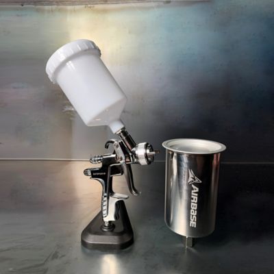 Image showing  23 inches,1.3 Tip Size, Pneumatic Industrial HVLP Spray Gun, Solid Finish, Mid Pro
