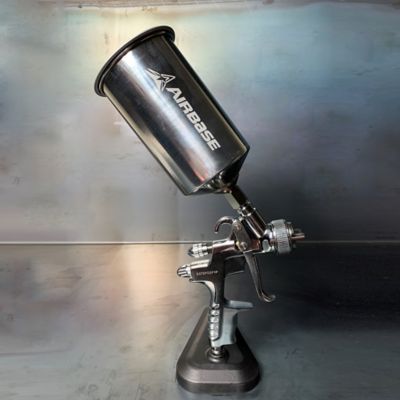 Image showing  23 inches,1.3 Tip Size, Pneumatic Industrial HVLP Spray Gun, Solid Finish, Mid Pro