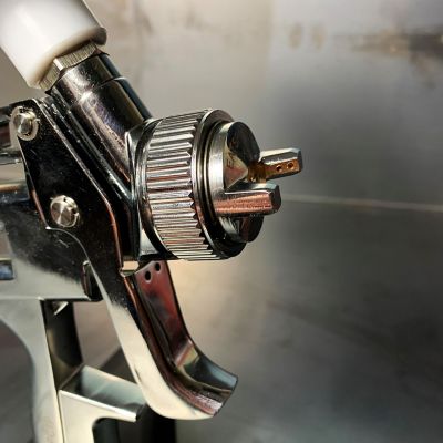 Image showing  23 in. 1.3 Tip Size Pneumatic Industrial-Duty Premium Professional Clear Finish Spray Gun