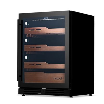 Image showing 8 th NewAir 1,500 ct. Electric Cigar Humidor with Built-In Humidification System and Opti-Temp Heating and Cooling Function