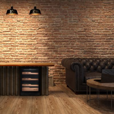 Image showing 11 th NewAir 1,500 ct. Electric Cigar Humidor with Built-In Humidification System and Opti-Temp Heating and Cooling Function