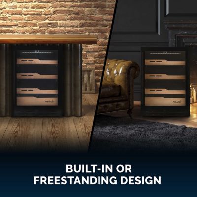 Image showing 12 th NewAir 1,500 ct. Electric Cigar Humidor with Built-In Humidification System and Opti-Temp Heating and Cooling Function