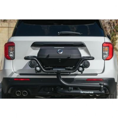 Image showing 6 th HitchFire 2-Burner Hitch-Mounted Propane Gas Grill, Black