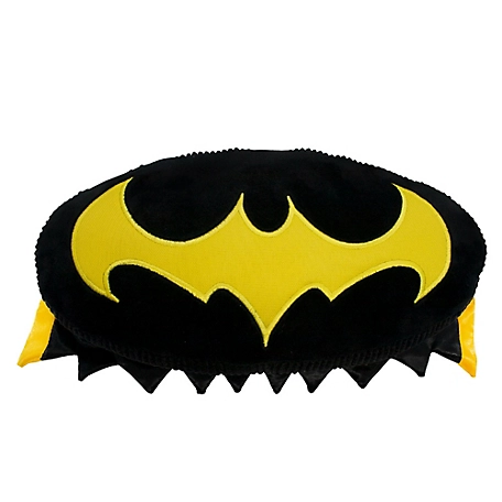 Buckle-Down DC Comics Plush Squeaker Legion of Super Pets Batman Dog Ace the Bat Hound Bat with Cape Dog Toy