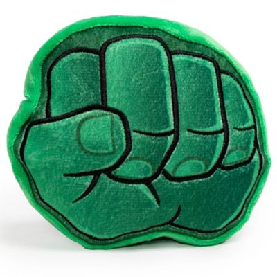 Buckle-Down Marvel Comics Plush Squeaker Hulk Fist Dog Toy