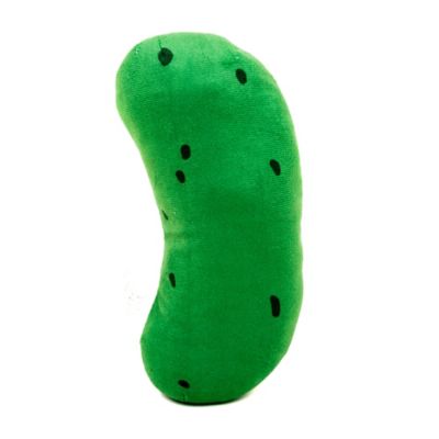 Image showing  Comedy Plush Squeaker Rick and Morty Pickle Rick Dog Toy