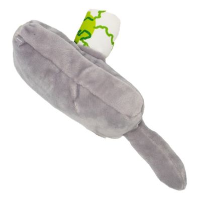 Image showing  Comedy Plush Squeaker Rick and Morty Portal Gun Dog Toy