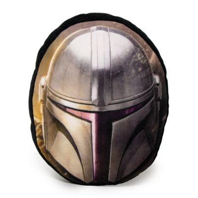 Buckle-Down Mandalorian Plush Squeaker Star Wars The Mandalorian Helmet Dog Toy