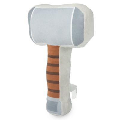 Image showing  Marvel Comics Plush Squeaker Thor's Hammer Dog Toy