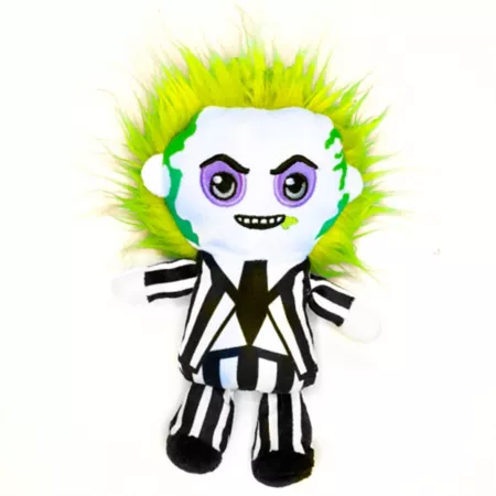 Loop Horror Plush Dog Toy Squeaky Beetlejuice Standing Pose Dog Plush Toys