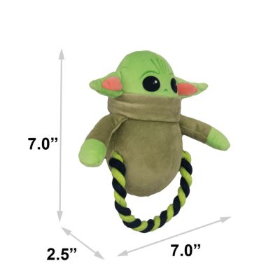 Image showing  Star Wars The Child Plush and Round Rope Dog Toy