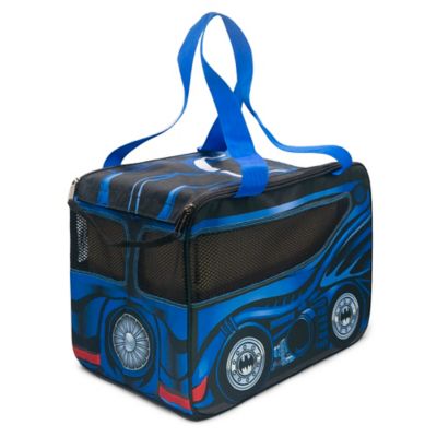 Buckle-Down DC Comics Batman Bag, Pet Carrier, Bat Mobile Car, Polyester Canvas