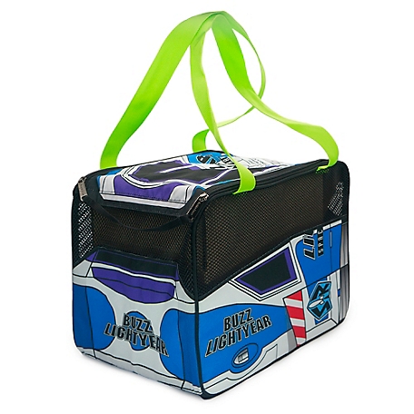 Buckle-Down Disney, Toy Story, Buzz Lightyear Spaceship Bag, Pet Carrier, 95 Car, Polyester Canvas