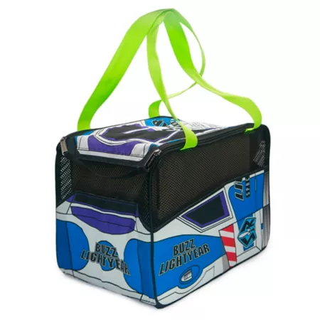 Buckle-Down Disney Toy Story Buzz Lightyear Pet Carrier Car 95 Polyester Canvas Small Pet Carriers