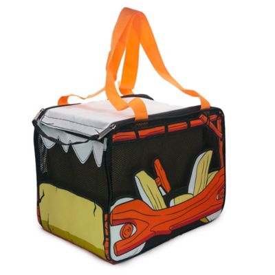 Buckle-Down Flintstone Bag, Pet Carrier, Flinstone Car, Polyester Canvas