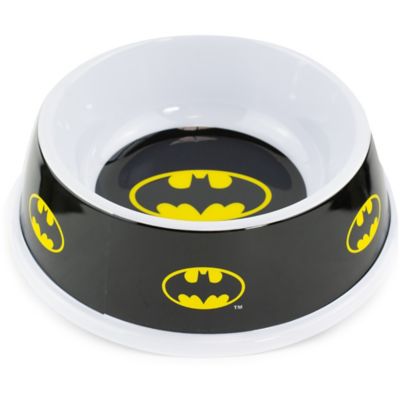 Buckle-Down Batman Shield Dog Food Bowl