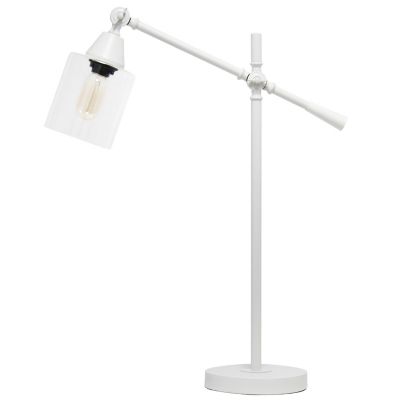 Image showing  Vertically Adjustable Desk Lamp, White