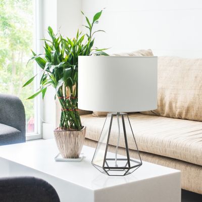 Image showing  Transparent Triagonal Table Lamp