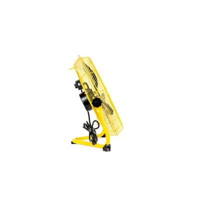 Image showing  18 in. Industrial Workstation Fan, Yellow