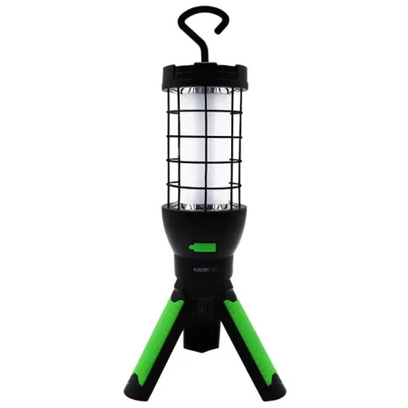 Grip-On Rechargeable LED Tripod Work Light 650 Lumens Standing Work Lights