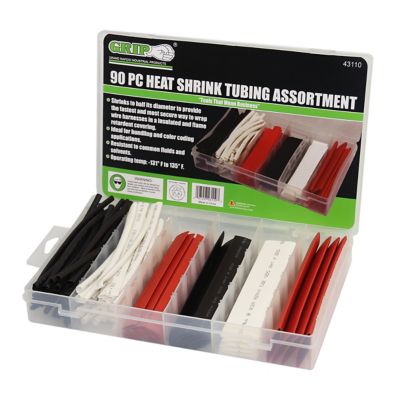 Grip-On 90 pc. Heat Shrink Tubing Assortment