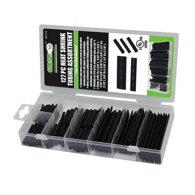 Grip-On 127 pc. Heat Shrink Tubing Assortment