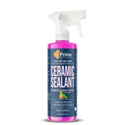 Prime Solutions 16 oz. Ceramic Sealant Protectant Spray, 4-Month Hydrophobic, UV Protected Gloss Top Coat