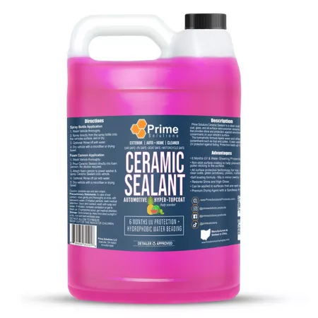 Main Solutions 1 gal Ceramic Sealant Protective Spray Hydrophobic Gloss Top Coat for 4 Months UV Protected Protectants