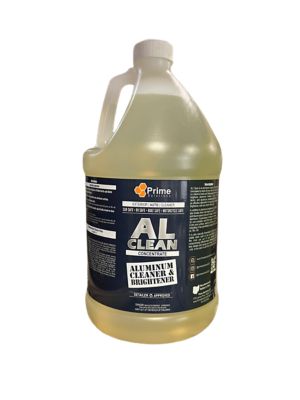 Prime Solutions Al Clean, Aluminum Cleaner & Brightener, 1 Gal. Concentrate, Restore + Brighten Aluminum