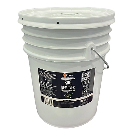 Prime Solutions 5 gal. Automotive Bug Remover Concentrate, Loosen and Remove Bugs from Front Grills, Bumpers and More