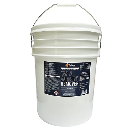 Prime Solutions 5 gal. Professional Tar & Adhesive Remover, Ready to Use Spray, Non-Abrasive and VOC Compliant formula