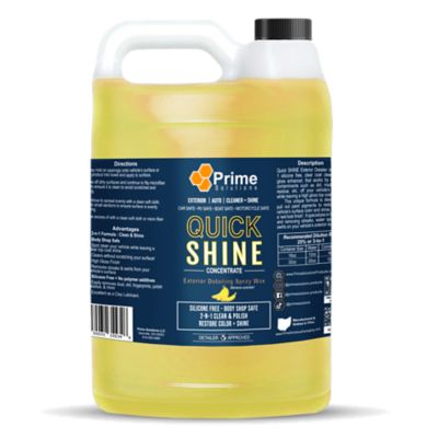 Prime Solutions 1 gal. Professional Exterior Detailer Quick Shine Concentrate
