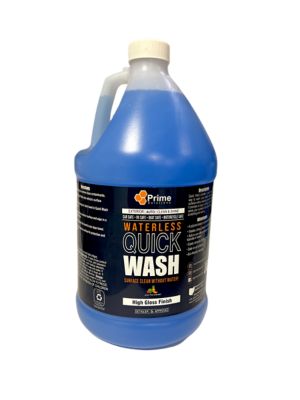 Prime Solutions 1 gal. Waterless TopCoat Quick Car Wash Concentrate, Water Spot Remover