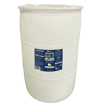 Prime Solutions 55 gal. Snow Foaming Suds Up! Maximum Suds Car Wash Shampoo, Xtreme Concentration, Mild pH and Non-Abrasive