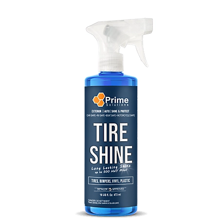 (1-Gal.) or (5-Gal.) Professional Grade Hydrophobic Semi-Gloss Tire Shine |  Prime Solutions