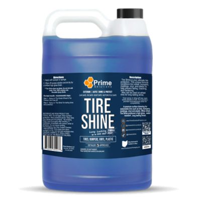 Prime Solutions 1 gal. Professional Tire Shine, Semi-Gloss, Hydrophobic Finish
