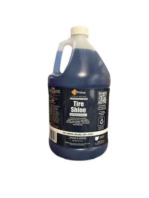 Prime Solutions 1 gal. Professional Tire Shine, Semi-Gloss, Hydrophobic Finish