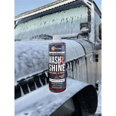 Image showing  16 oz. 2-in-1 Professional Ceramic-Infused and Ultra-Foaming Wash and Shine Car Soap, 2-Pack