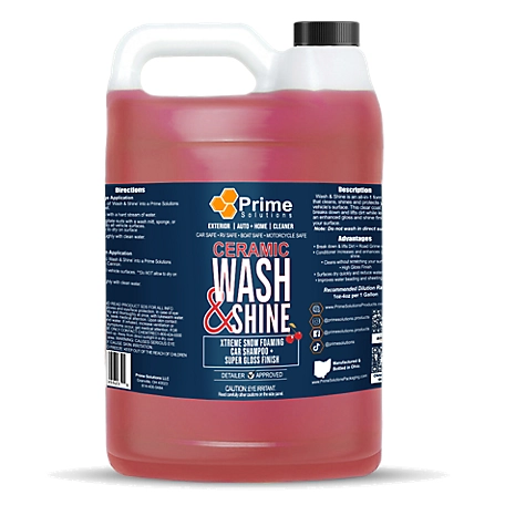 Prime Solutions 1 gal. Professional Wash and Shine Car Soap