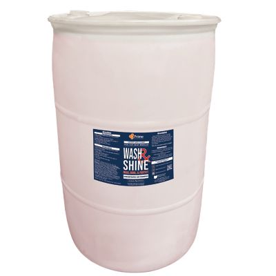 Prime Solutions 55 gal. Professional Wash and Shine Car Soap, Ceramic Infused and Ultra Foaming, 2-in-1 Cleaner and Coater