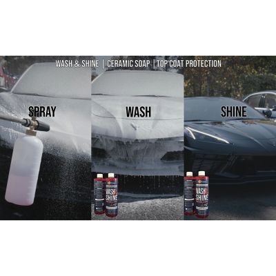 Image showing  30 gal. 2-in-1 Professional Ceramic-Infused and Ultra-Foaming Wash and Shine Car Soap