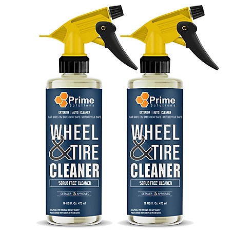 Prime Solutions Kick A** Wheel Cleaner, Easy Spray Formula, 16 Fl. oz. (2-Pack)