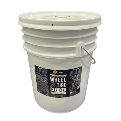 Prime Solutions 5 gal. Professional Wheel & Tire Cleaner Concentrate, Removes Rust Particles, Road Grime, Brake Dust & More
