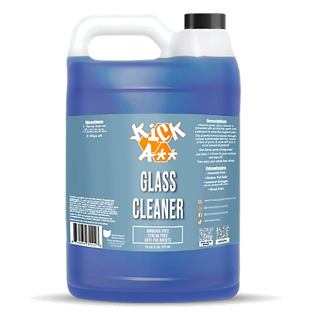 Prime Solutions Kick A** Glass Cleaner Concentrate, 1 gal. Industrial/Commercial Grade Formula