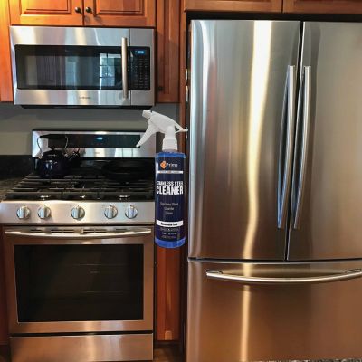 Image showing  Kick A** Stainless Steel Cleaner, Kitchen & Bathroom Cleaner, 1 gal. Concentrate