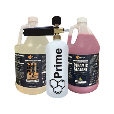 Prime Solutions Heavy-Duty Truck and Trailer Foam Cannon Wash and Top ...