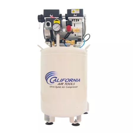 California Air Tools 1 HP 10 gal Ultra Quiet Oil-Free Steel Tank Air Compressor with Air Dryer 125 PSI Stationary Air Compressors